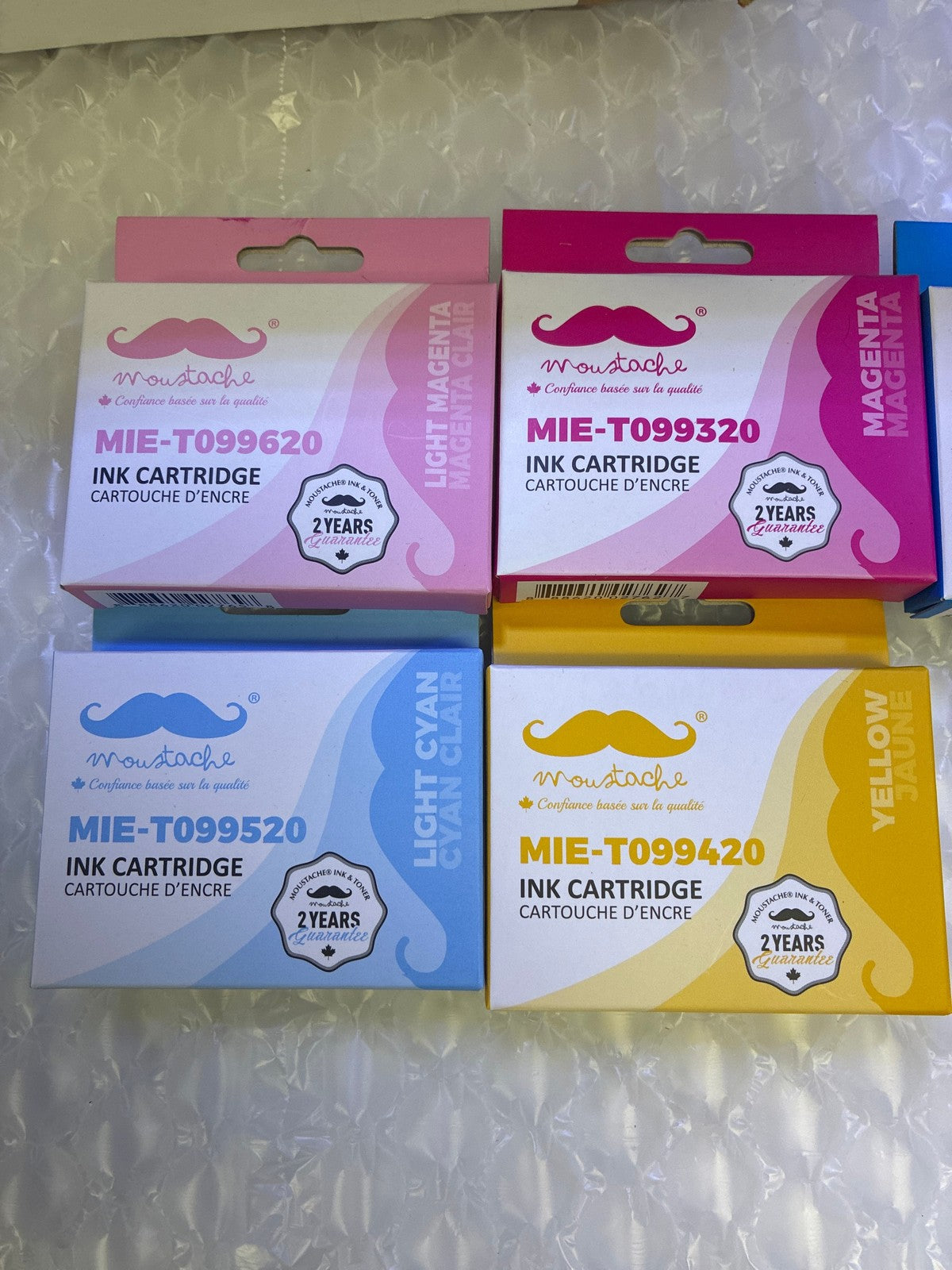 🔥 Moustache Compatible Ink Cartridge Set for Epson T098 T099 Series - 7 Pack