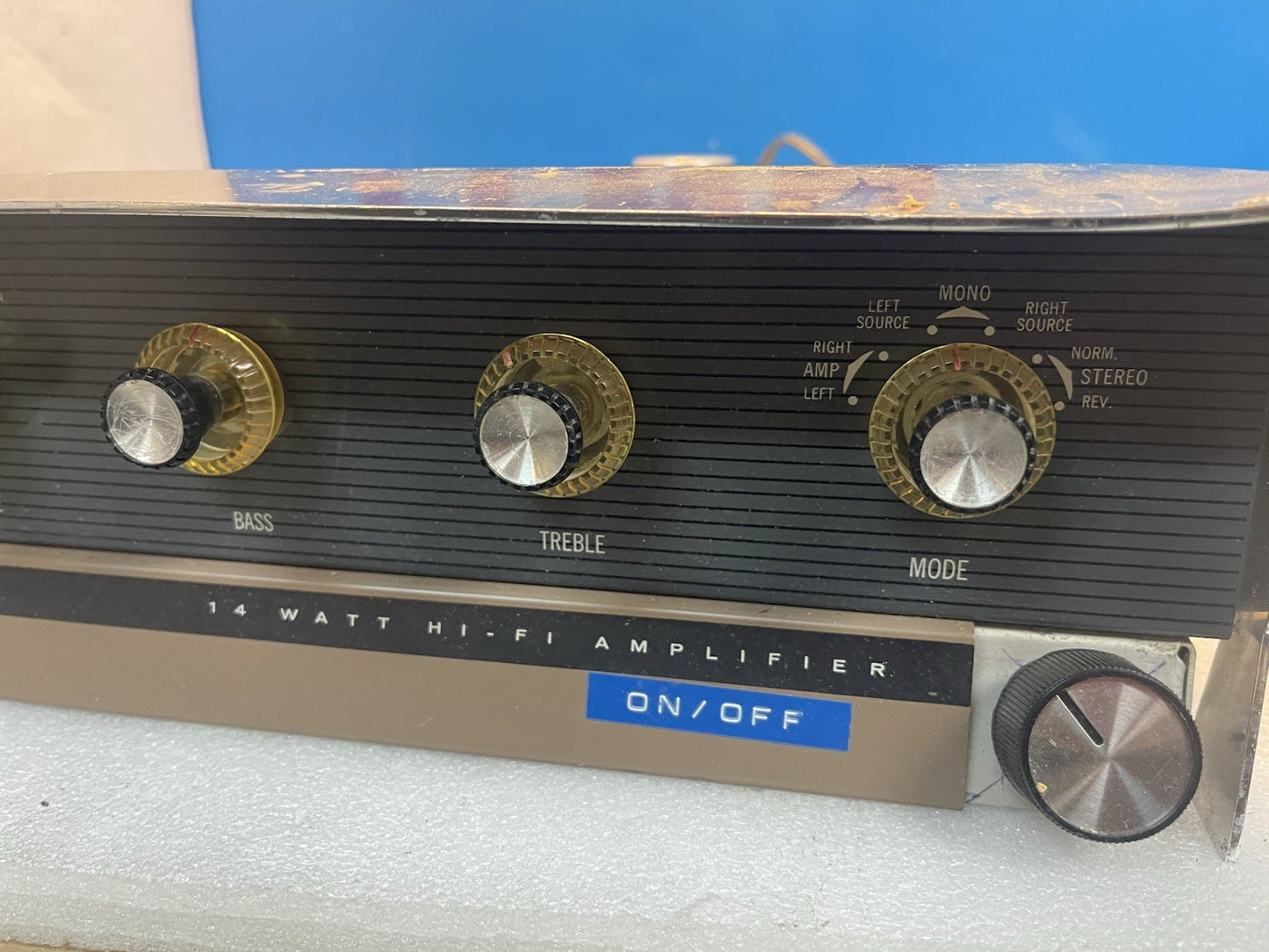 🔥 Heathkit Tube Amplifier 14W Stereo Vintage Hi-Fi  as is