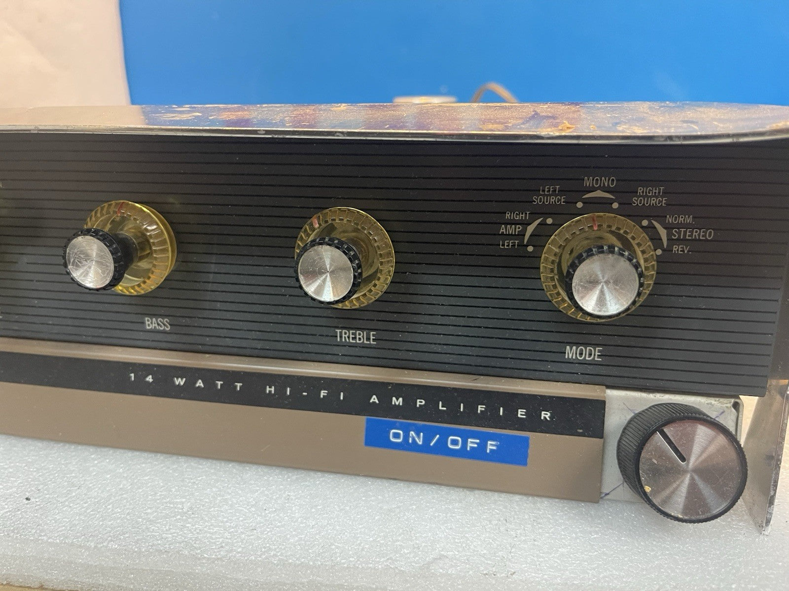 🔥 Heathkit Tube Amplifier 14W Stereo Vintage Hi-Fi  as is