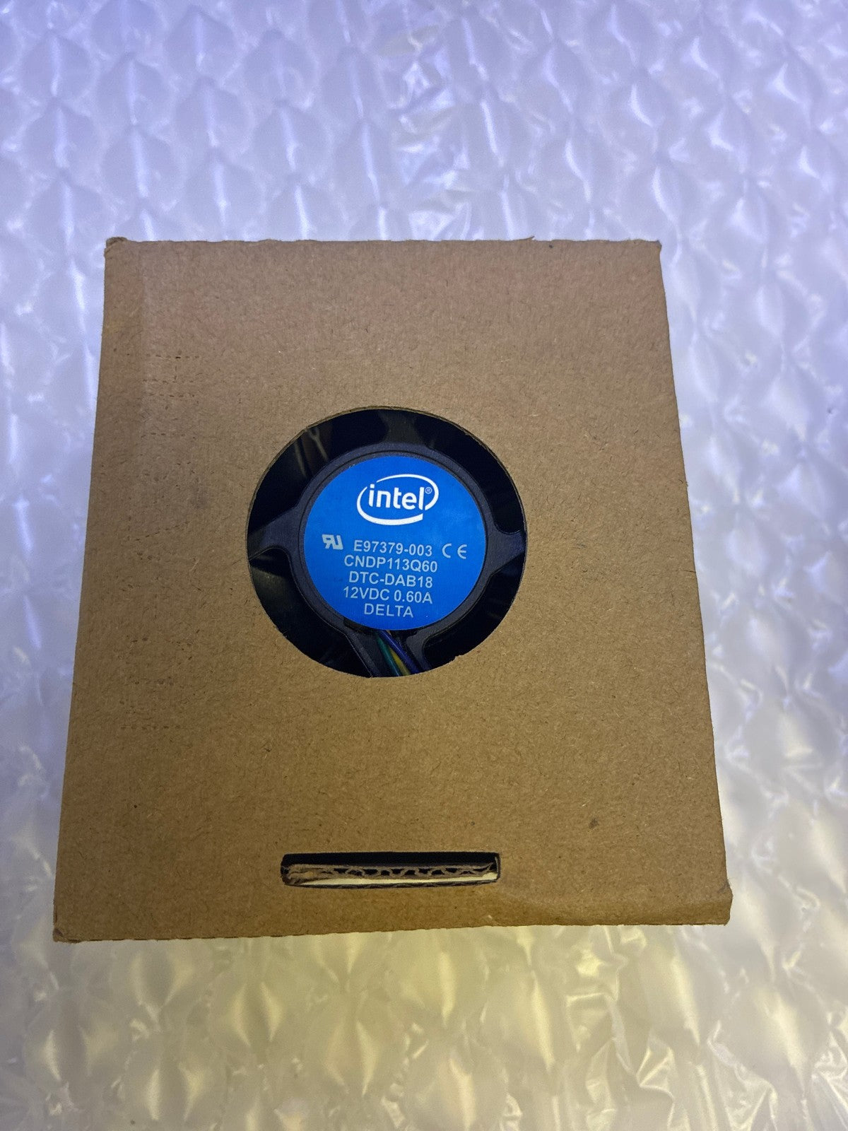 🔥 Intel Stock CPU Cooler E97379-003 Delta CNDP113Q60 4-Pin Push-Pin