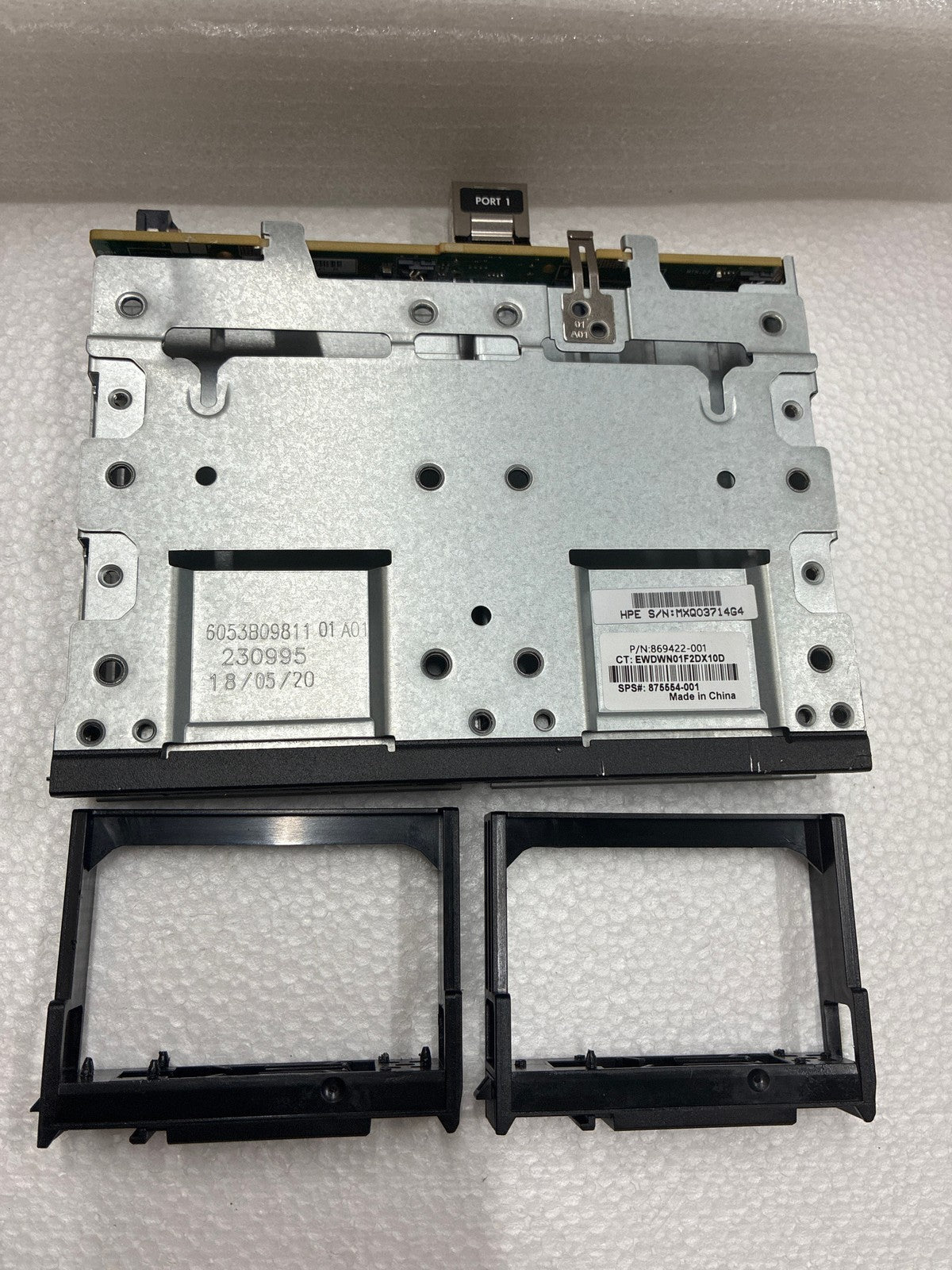 🔥 HPE Drive Backplane Assembly 869422-001 SPS 875554-001 2.5in Dual Bay