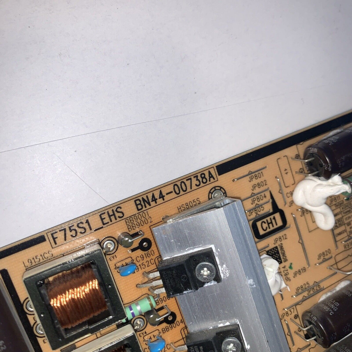 SAMSUNG LH75DMEPLGA/GO TV POWER BOARD