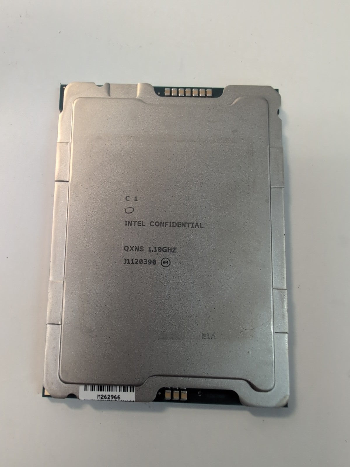 🔥 Intel CONFIDENTIAL C1 QXNS 1. 10GHz LGA 4677 SERVER CPU E1A -