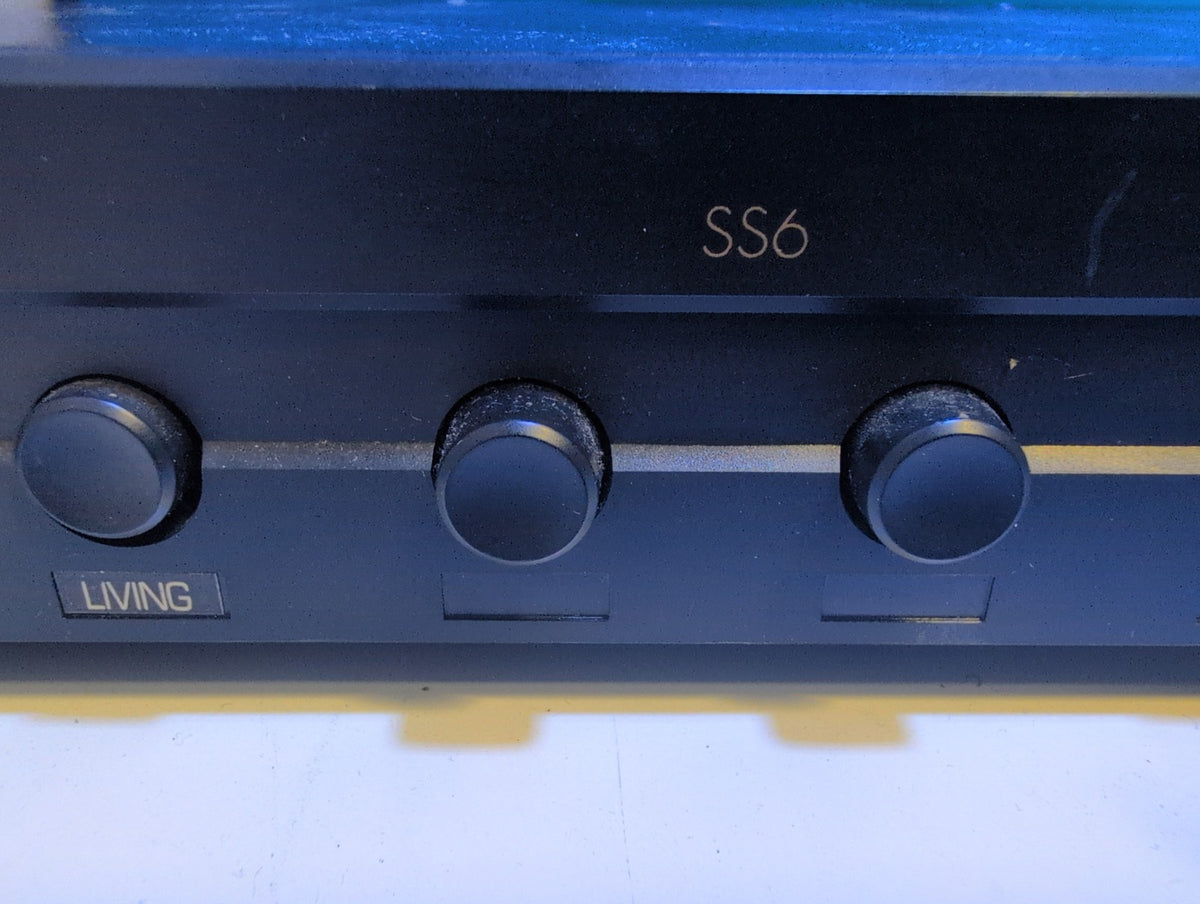 🎸 Sonance SS6 6-Zone Speaker Selector w/ Volume Control Multi-Room Audio