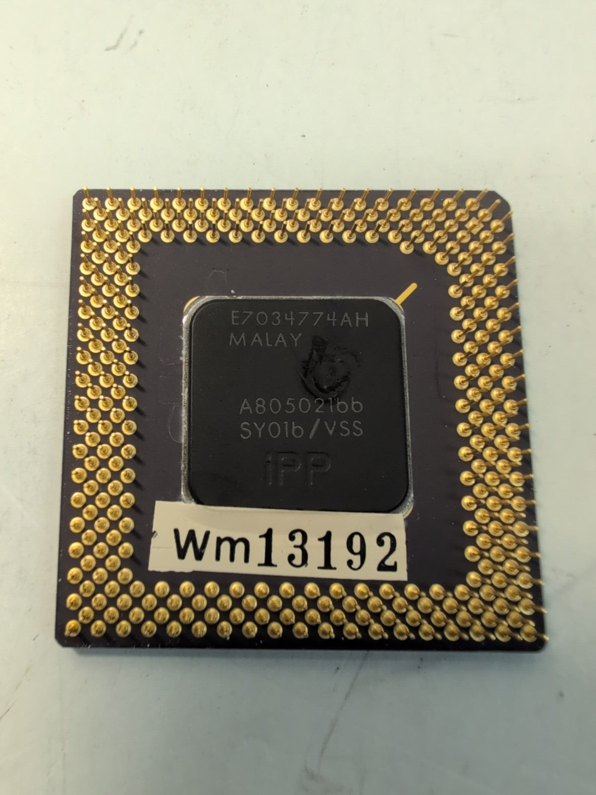 🔥 Intel Pentium 166 CPU A80502166 SY016 Socket 7 Processor CPU -