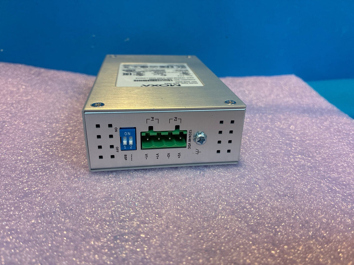 🔥 Moxa EDS-205A 5-Port Industrial Unmanaged Ethernet Switch DIN Rail 12-48VDC