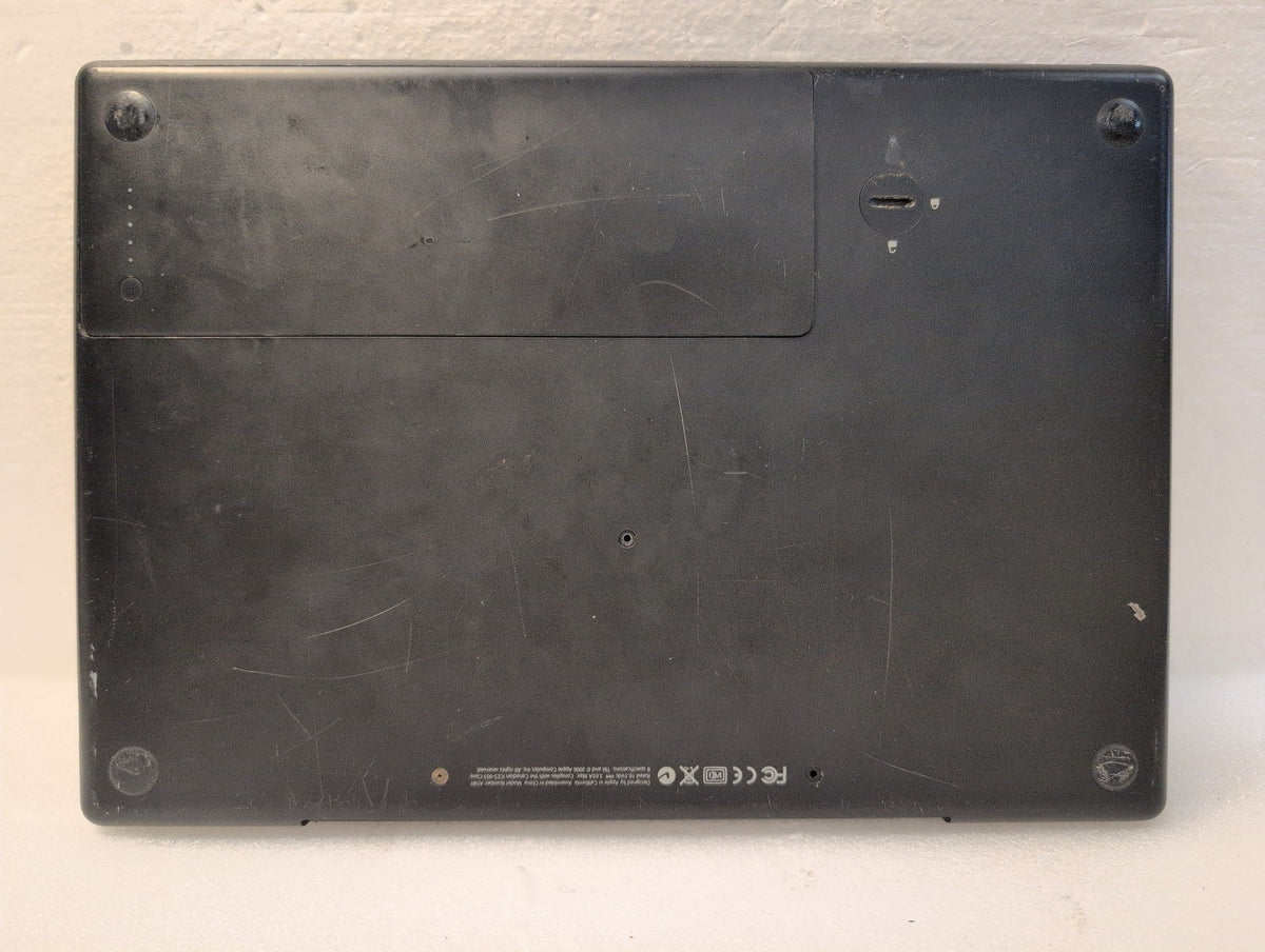 🎸 (AS IS) Apple MacBook 13.3-inch A1181 Black Core 2 Duo Laptop No HDD 2GB RAM