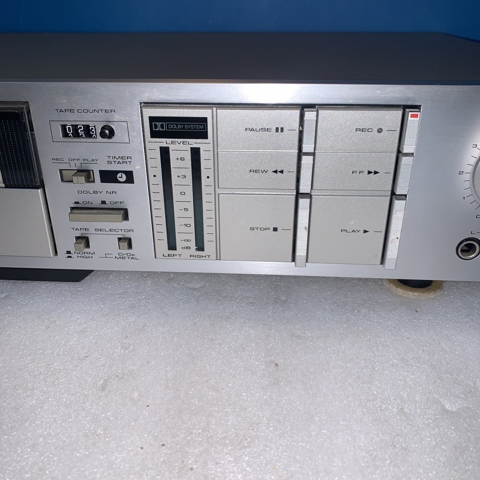 🔥 Pioneer CT-20 Stereo Cassette Tape Player Recorder Deck  tested working