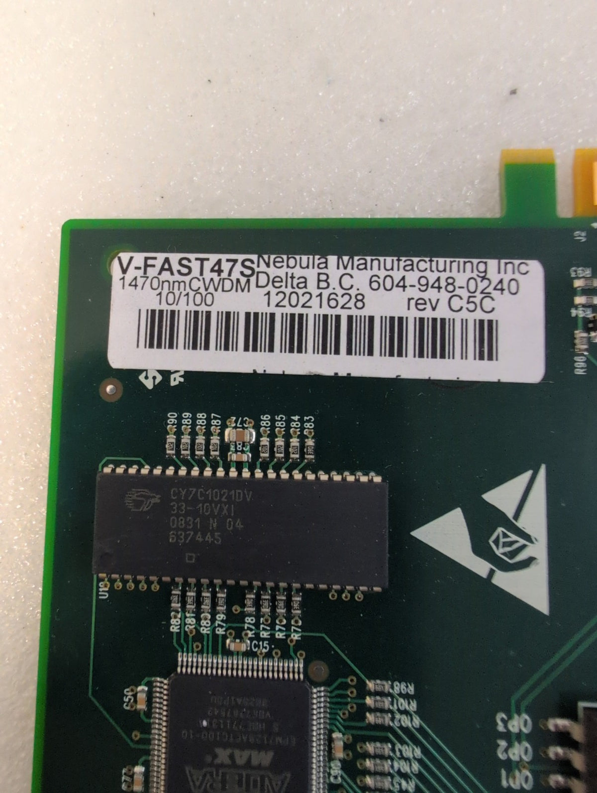 🎸 Nebula V-FAST47S Long Reach Fibre Optic Link Card LRFOL Rev.10 CWDM 1470nm