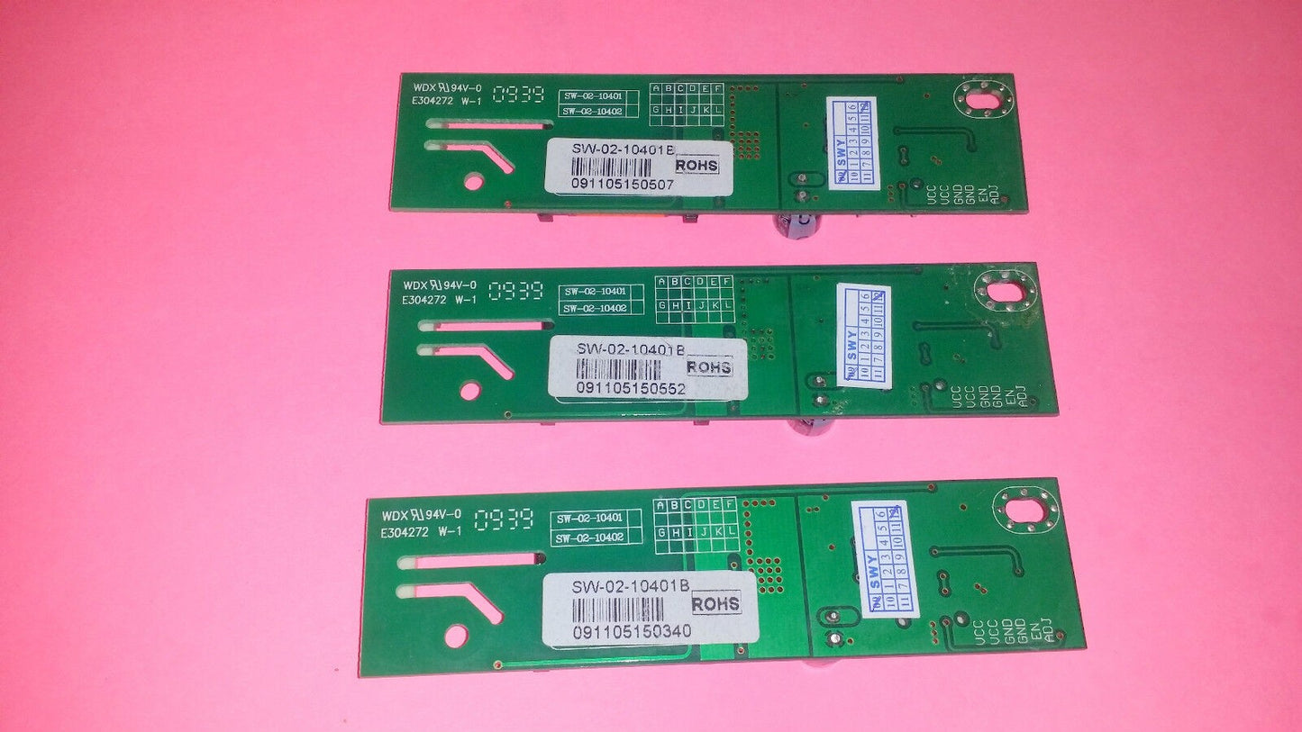 1x LCD inverter E304272 W-1 SW-02-10401B (SW-02-10401,SW-02-10402) 