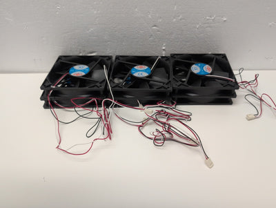 🔥 NEW 6x Top Motor DF121225BL DC12V 0.27A 120mm Ball Bearing 3Pin Fan -