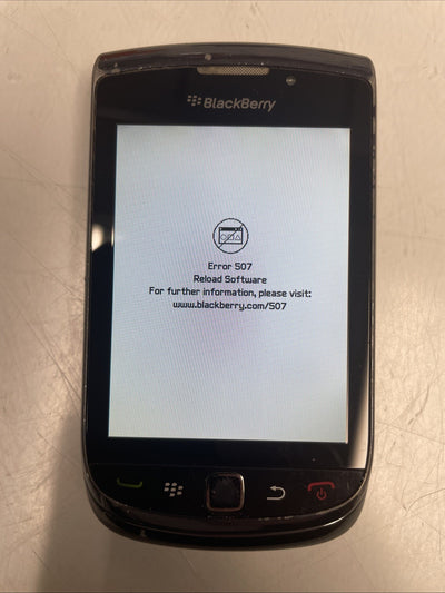 🔥BlackBerry Bold 9800 - Black  Smartphone For Parts (No battery) +