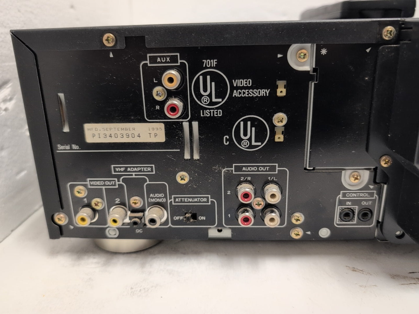 🔥 Pioneer CLD-V860 Karaoke LD/CD Laser Disc Player With  Remote Tested -
