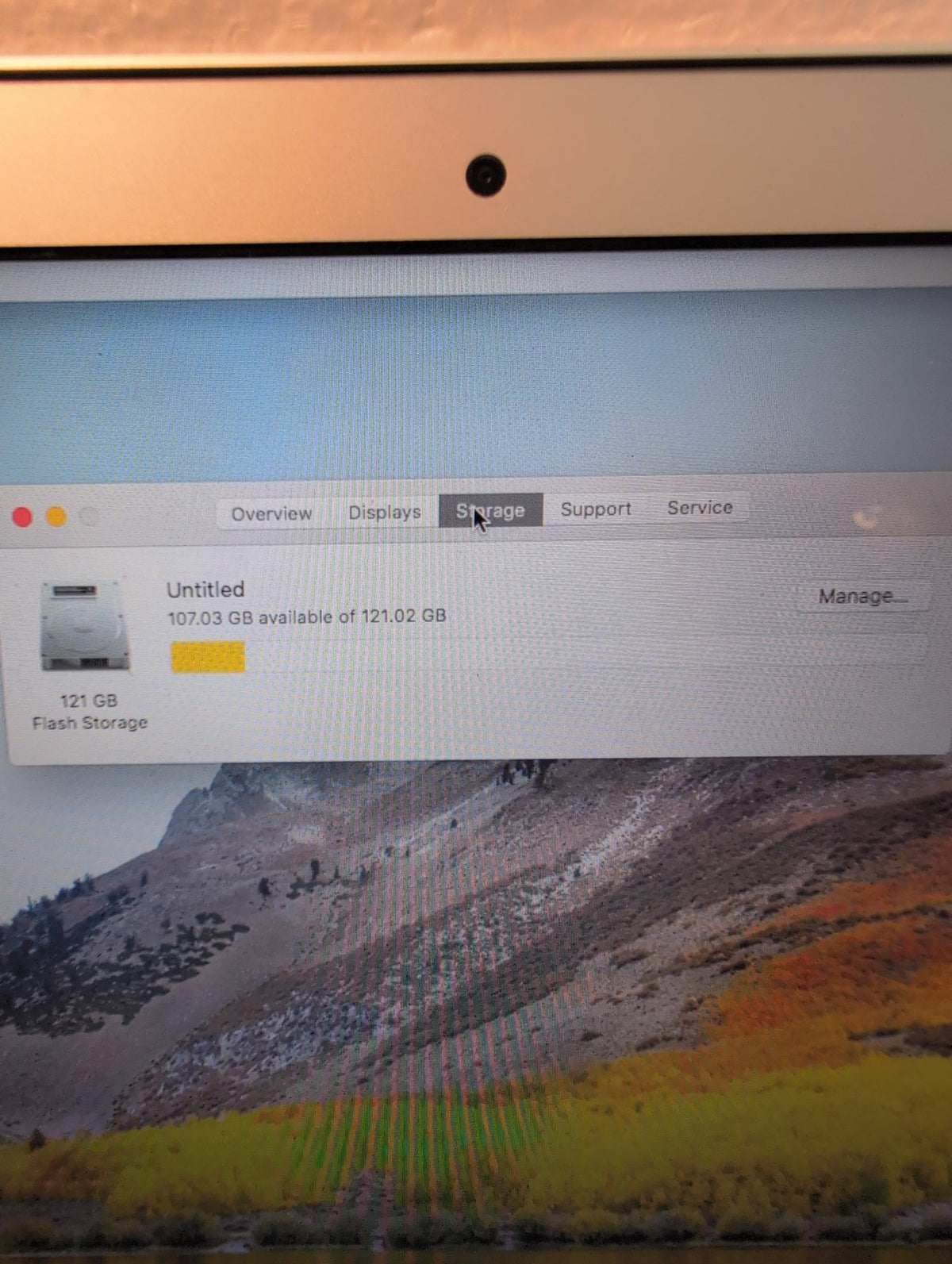 Apple MacBook Air A1465 11-inch 2015 1.6GHz Core i5 4GB 128GB SSD (NO AC) -
