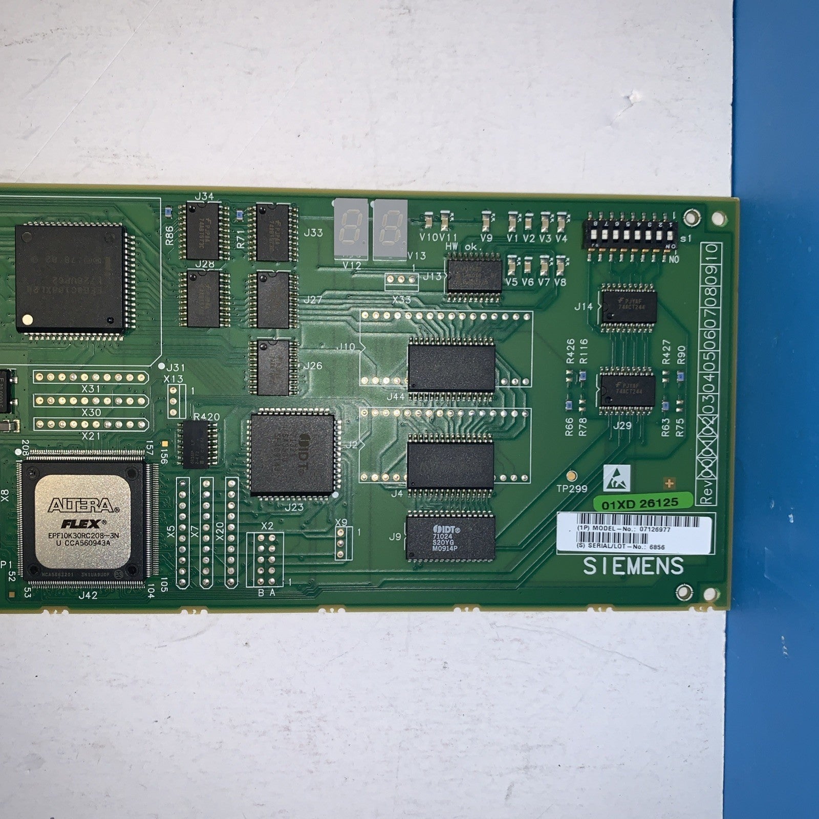 Siemens 07126977 G2179 D100 E3 Acquisition card