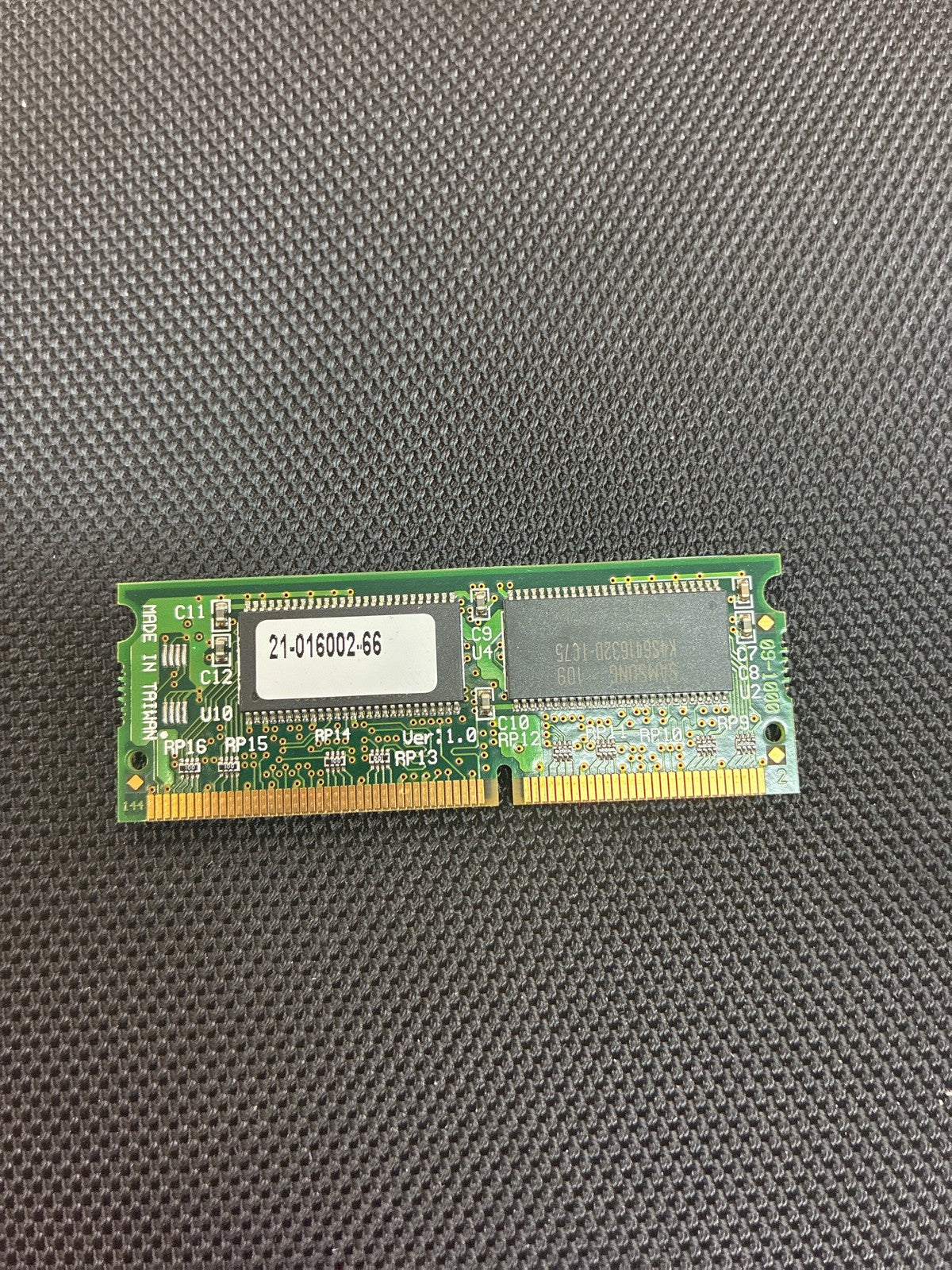 Vintage 🔥128 MB Transcend 144-pin SO-DIMM Laptop Memory 16Mx64 - Samsung Chip