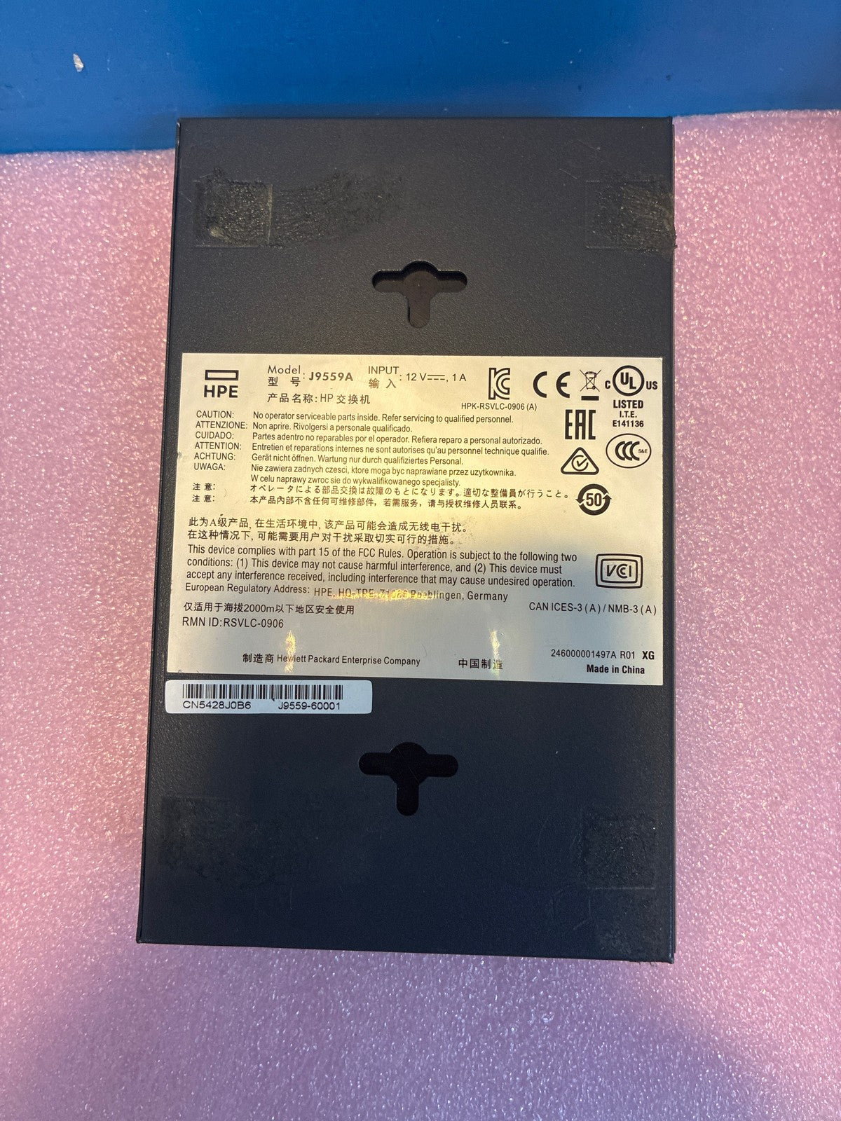 🔥 HP 1410-8G J9559A 8-Port Gigabit Unmanaged Desktop Switch