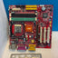 🔥 MSI MS-6769 Socket 478 ATX Motherboard Pentium 4 SiS 962LUA Red PCB IO Shield