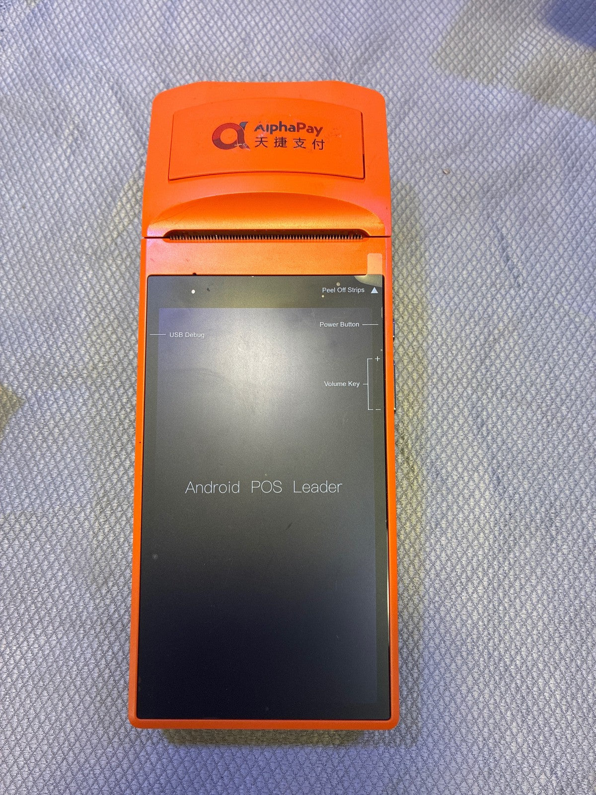 🔥 AlphaPay W5920 Wireless Android POS Terminal Built-in Thermal Printer