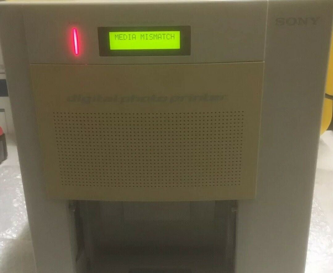 + Sony UP-DR150 Digital Photo Thermal Printer USB Port W/ Ribbon (Half Left)