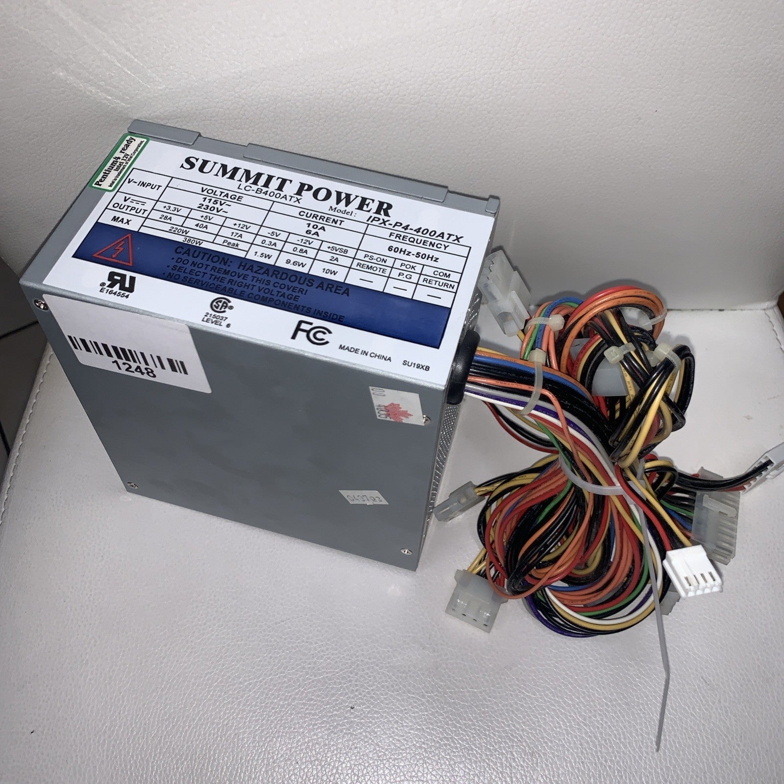 🔥 SUMMIT POWER LC-B400ATX POWER SUPPLY IPX-P4-400ATX