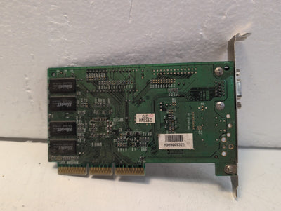 🔥 FQI VANT ASD A4-VANT AGP GRAPHICS CARD TESTED -
