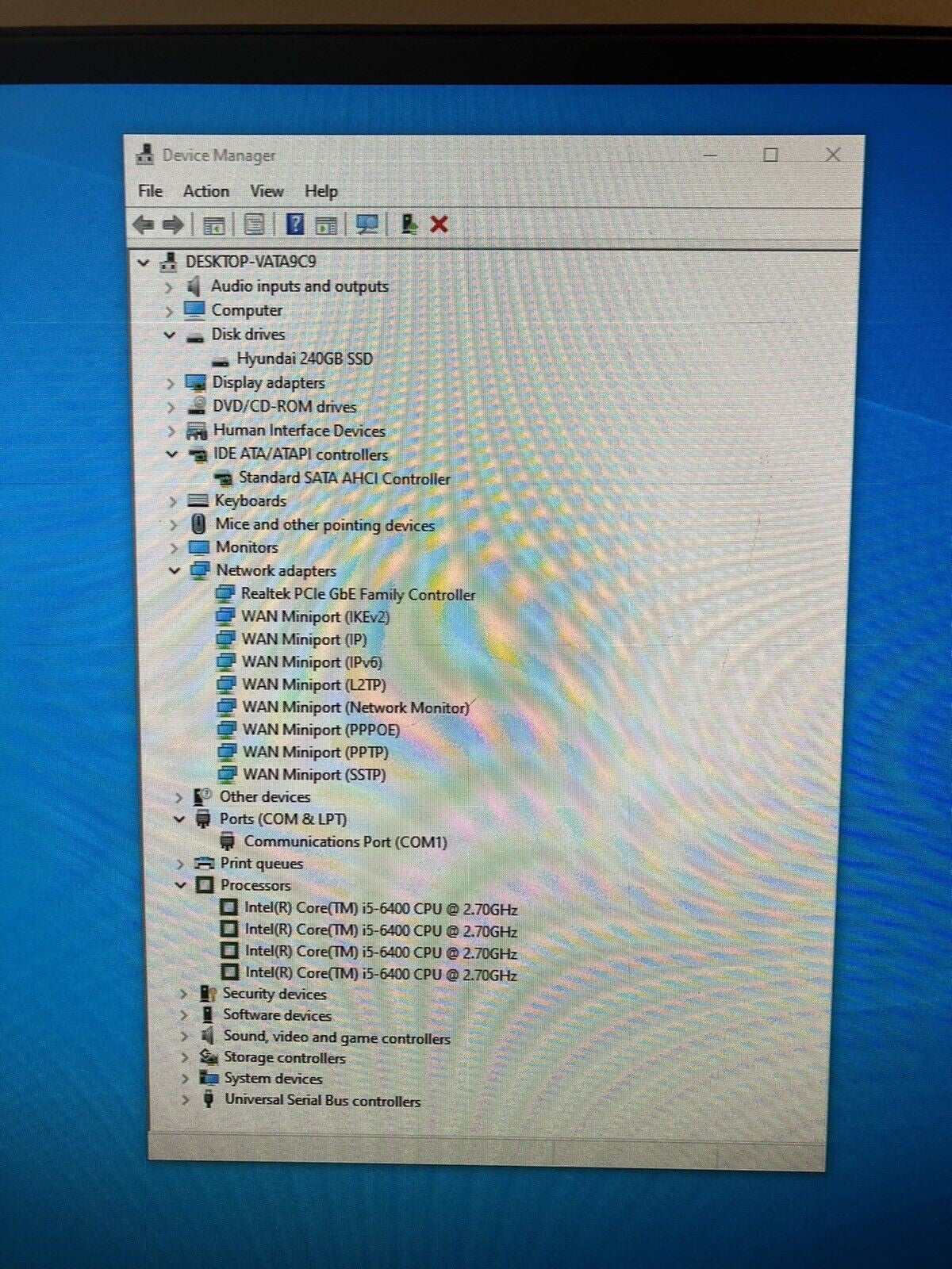 ~ Lenovo ThinkCentre M700 SFF Desktop i5-6400 2.7GHz CPU 8GB RAM 240GB SSD Win10