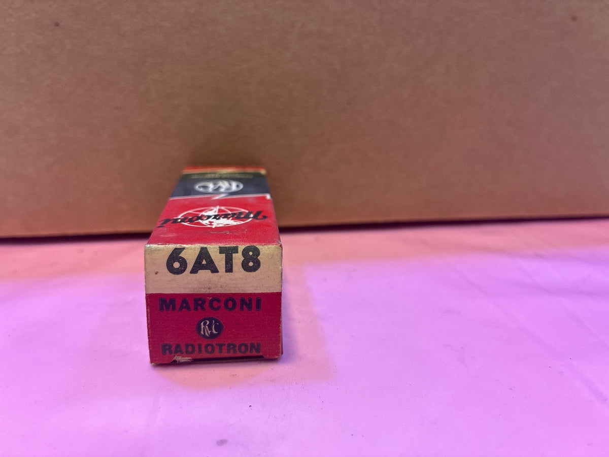🔥 Marconi Radiotron 6AT8 Vacuum Tube NOS in Original Box
