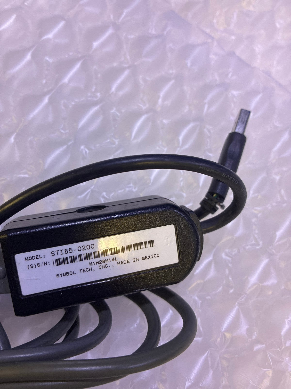 🔥 Symbol Technologies Handheld Laser Barcode Scanner with USB Cable STI85-0200