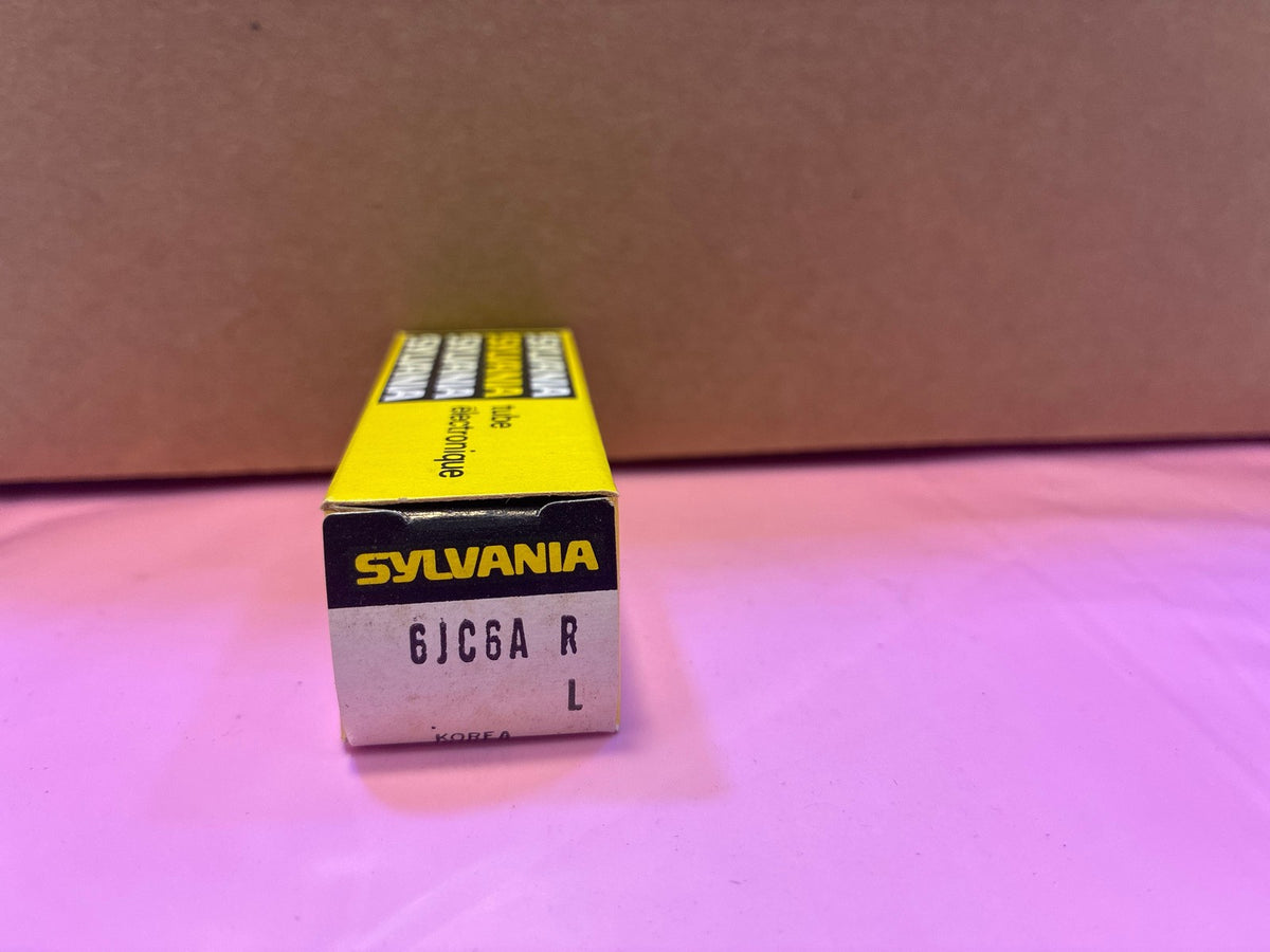 🔥 Sylvania 6JC6A Vacuum Tube NOS in Original Box - Made in Korea