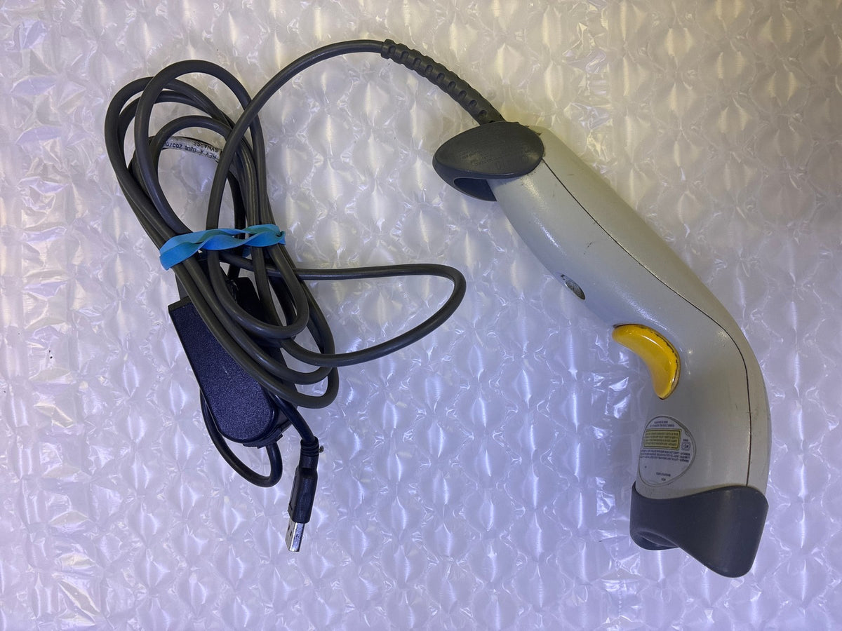 🔥 Symbol Technologies Handheld Laser Barcode Scanner with USB Cable STI85-0200