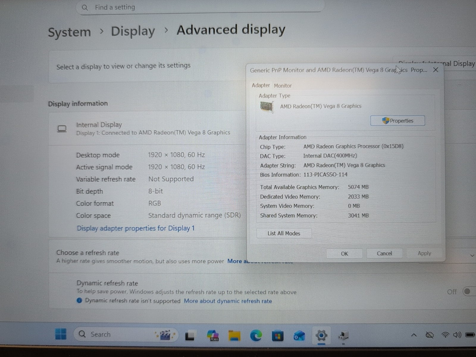 GRADE A) Lenovo IdeaPad S540-14API 14" LAPTOP RYZEN 5 3500U/8GB/256GB SSD/Win11-