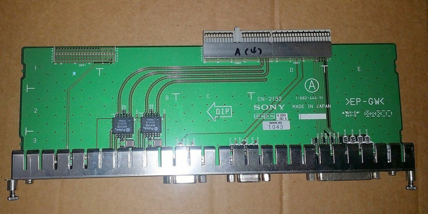 SONY DVS-9000  SWITCHER Module - CN-2132, 1-682-444-11  (A4)