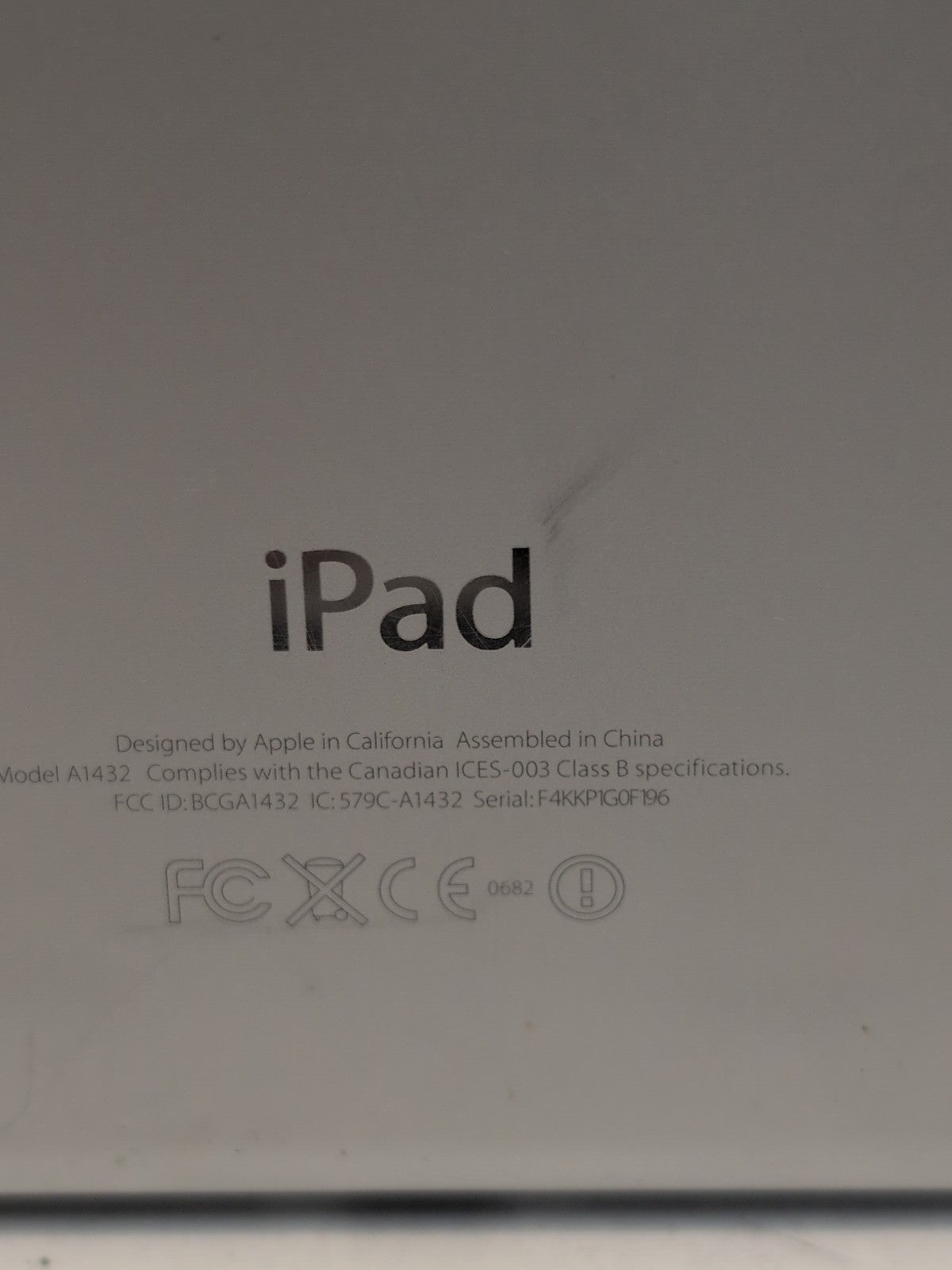 🔥 Apple iPad mini 1st Gen A1432 16GB Wi-Fi 7.9 inch White -