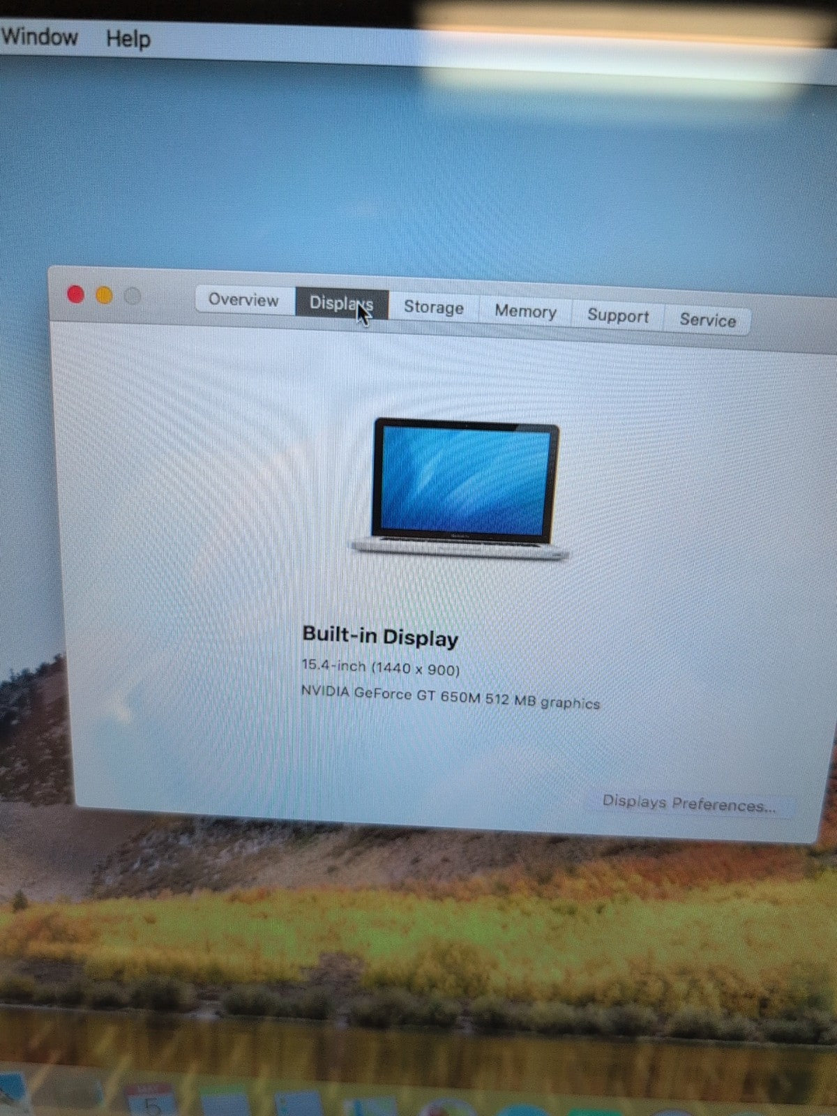 🔥 Apple MacBook Pro 15" A1286 2012/i7-2.3GHz /4GB RAM/500GB HDD/10. 13 (READ) -