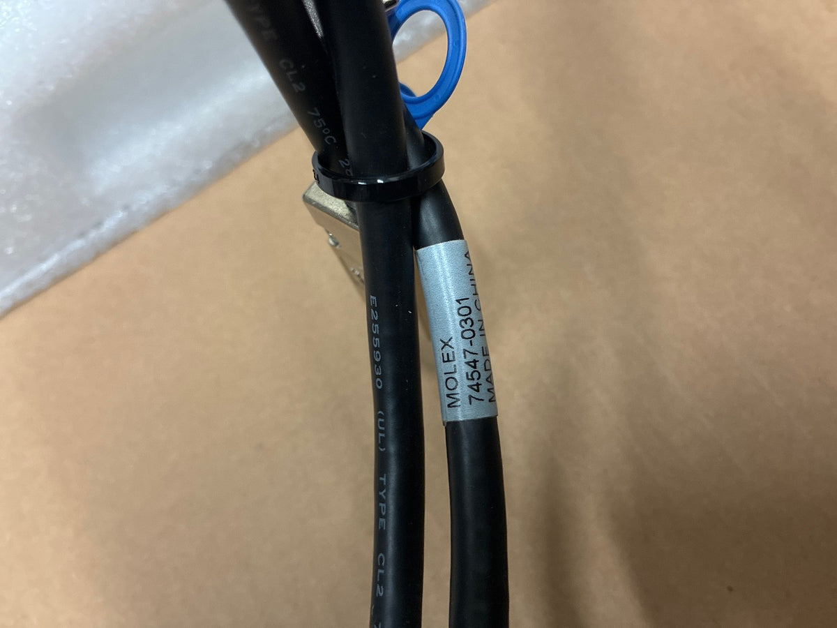 🔥 Molex 74547-0301 SFF-8088 Mini SAS Cable Black 3-4 ft New Other