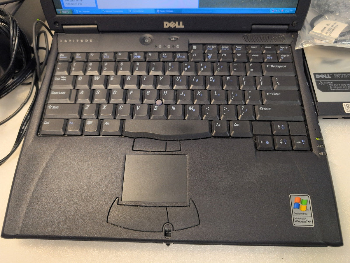 🎸 Dell Latitude C640 Laptop Pentium 4-M 2.2GHz 1GB RAM 40GB HDD (NO OS, READ)