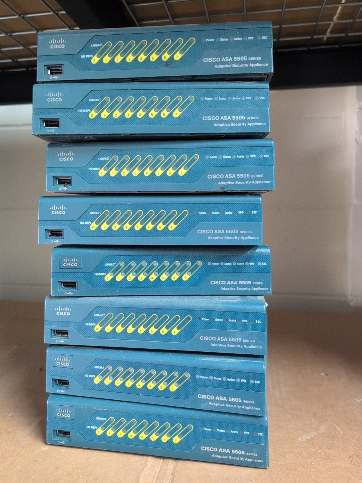 🔥 8x Cisco ASA 5505 Firewall Adaptive Security Appliance (NO Power Supply) -