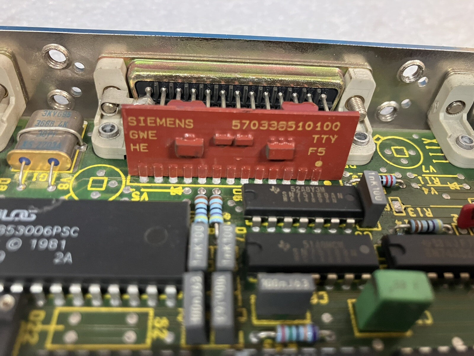 ~SIEMENS Erzeugnisstand 570 204 9304.00 Circuit Board CPU Card CF32265  *tested*