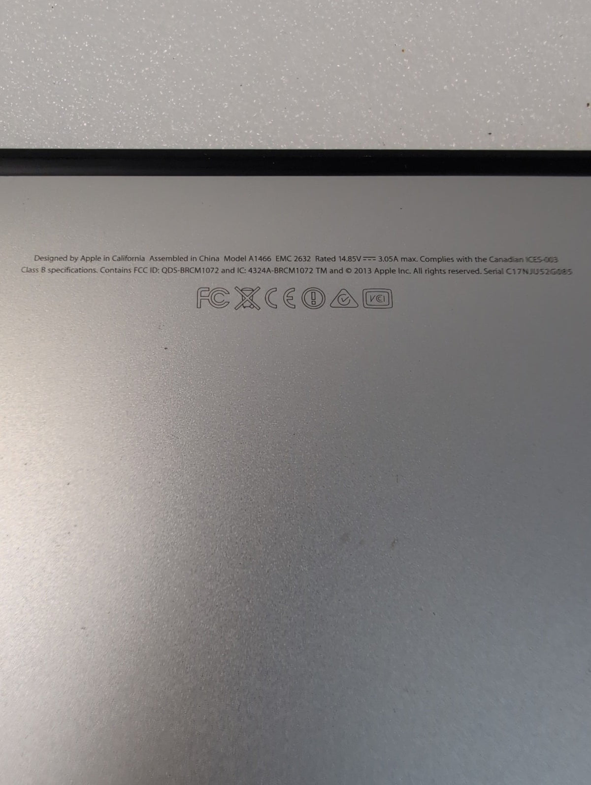 🎸 Apple MacBook Air 13-inch Early 2014 A1466 i5 1.4GHz 128GB SSD 4GB RAM 10.13