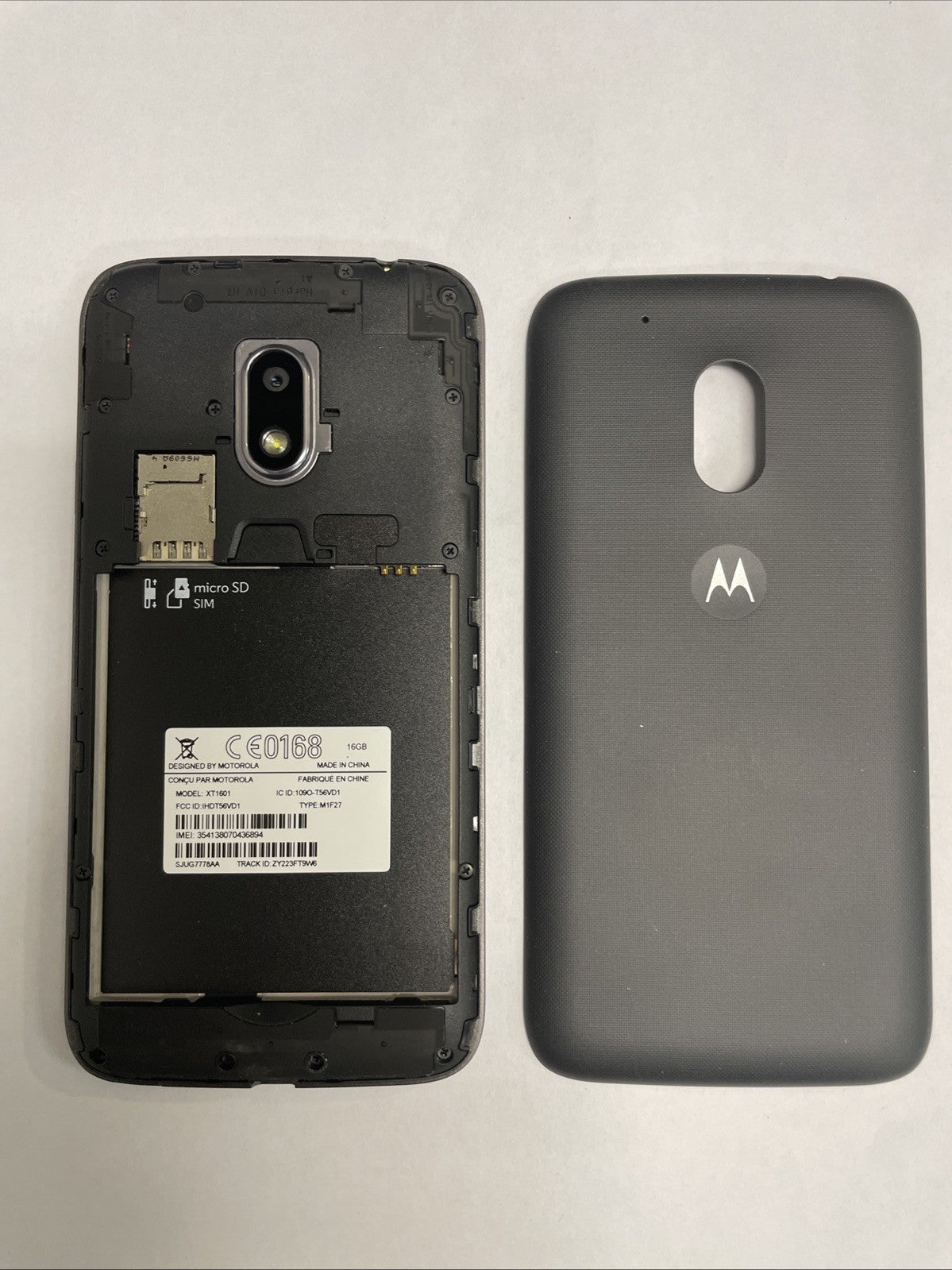 Motorola Moto G4 play (No Battery) Smartphone Unlocked +