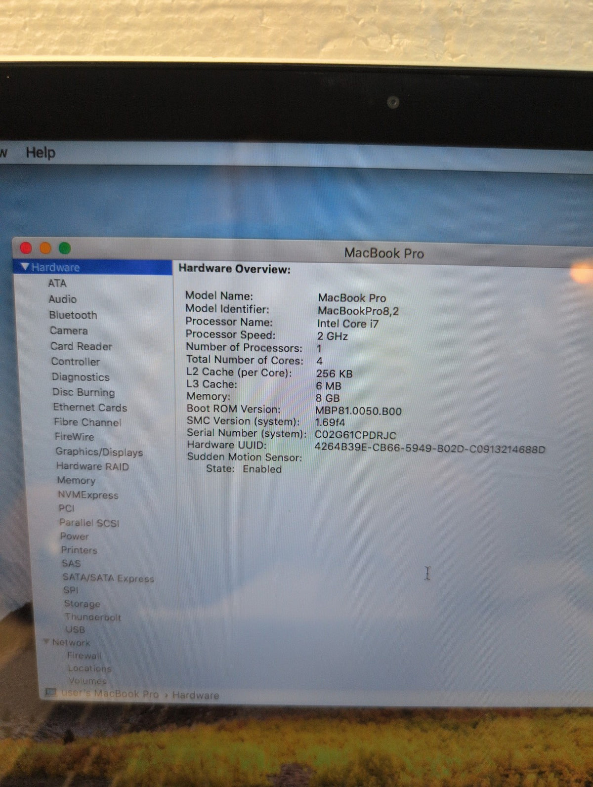 🎸 Apple MacBook Pro 15" A1286 Early 2011 2GHz Core i7 8GB RAM 500GB HDD