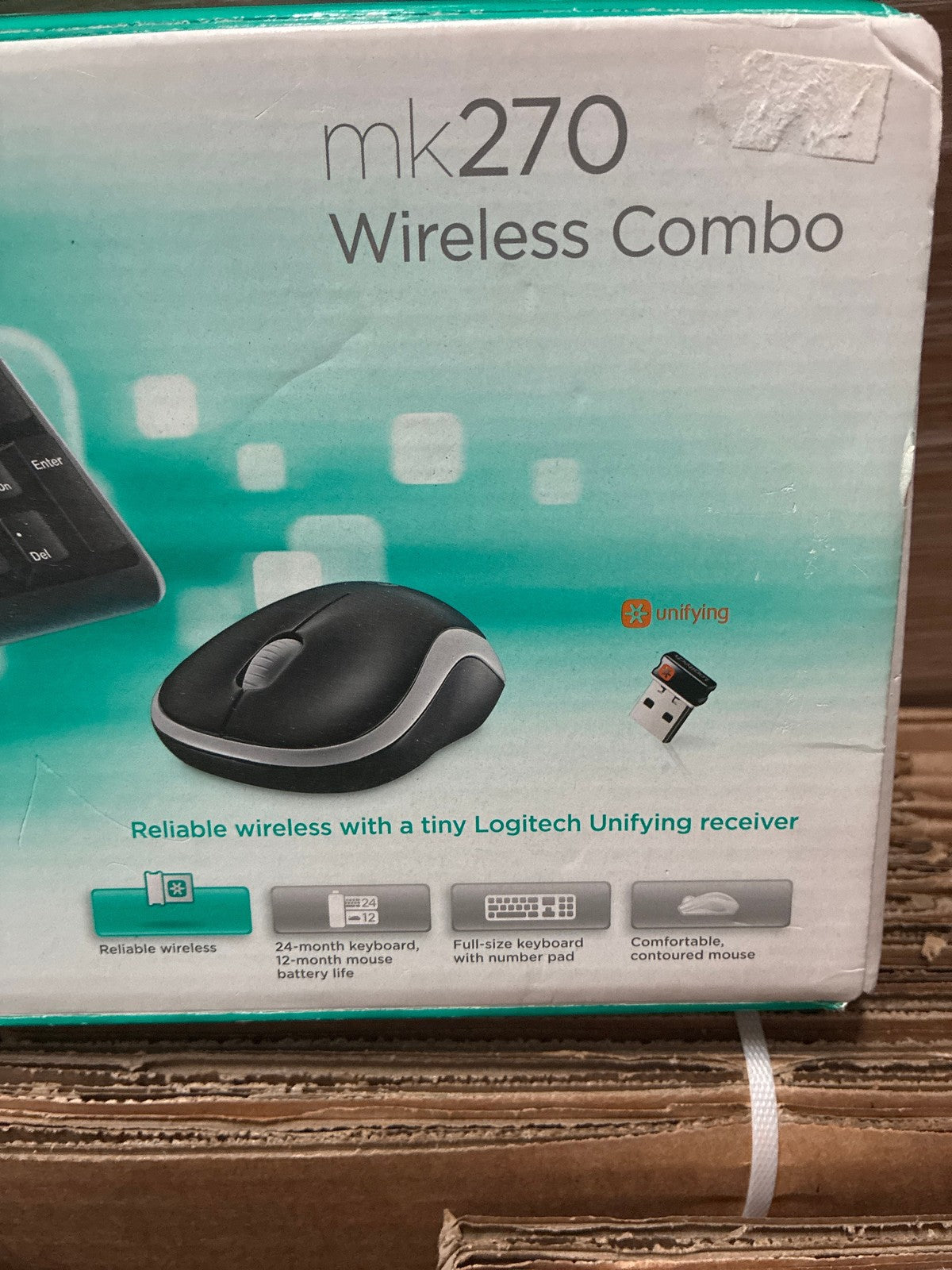 🔥 Logitech MK270 Wireless Keyboard and Mouse Combo - Black 820-006021