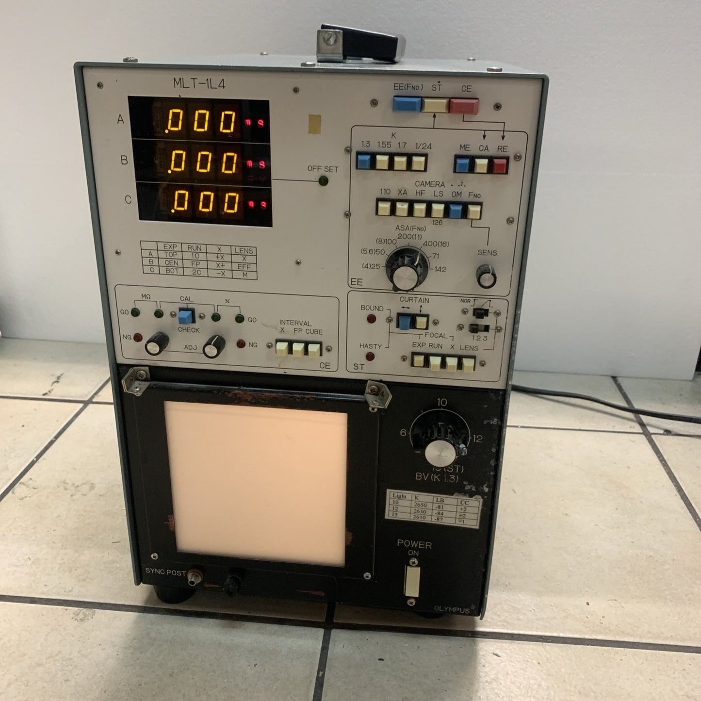 🔥 Tsubosaka MLT-1L4 EE Camera Tester Working