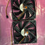 🔥 Cougar CF-D14HB 140mm Case Fan Black 3-Pin Pair of 2 PLA12025S12L-4