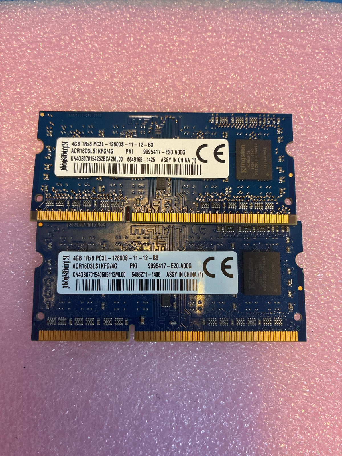 🔥 Kingston ACR16D3LS1KFG/4G DDR3L SO-DIMM 8GB Kit (2x4GB) PC3L-12800S 1600MHz
