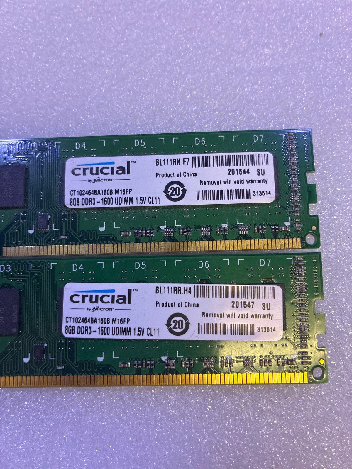 🔥 Crucial 16GB Kit (2x8GB) DDR3-1600 UDIMM Desktop RAM CT102464BA160B