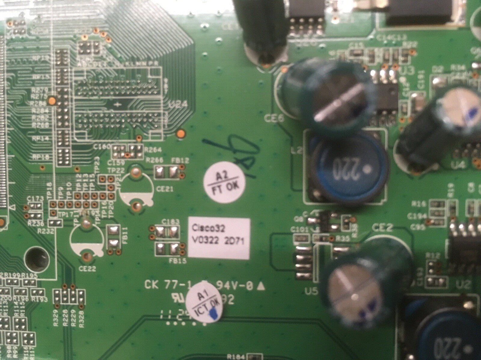 +Main Board  3532-0012 Cisco32 V0322 2D71 For Cisco CTS-500-32 ,CTS-DISP-32-Gen1