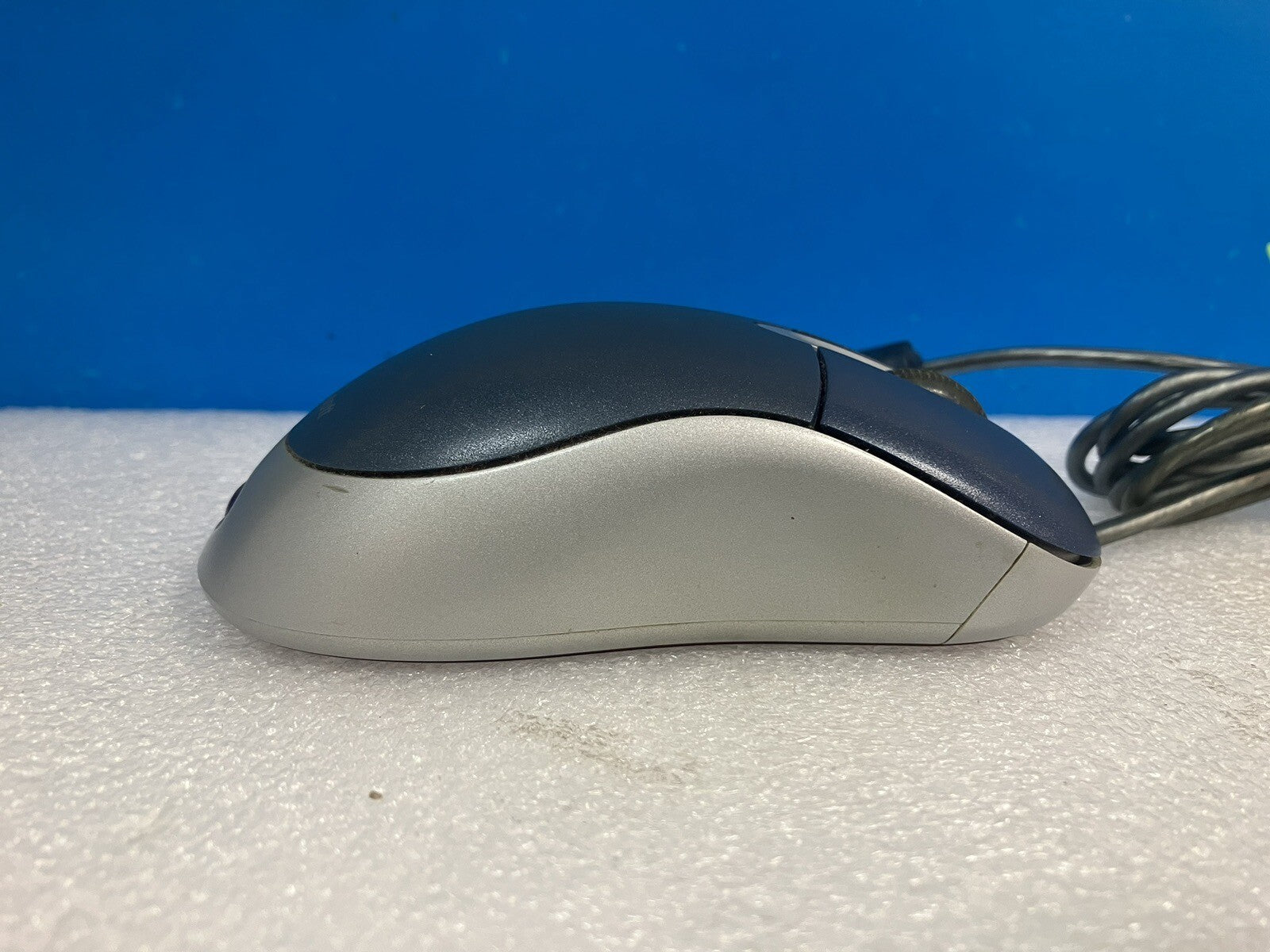 ~ Microsoft Optical Mouse Blue USB And PS/2 Compatible X08-72983 *Tested/Working