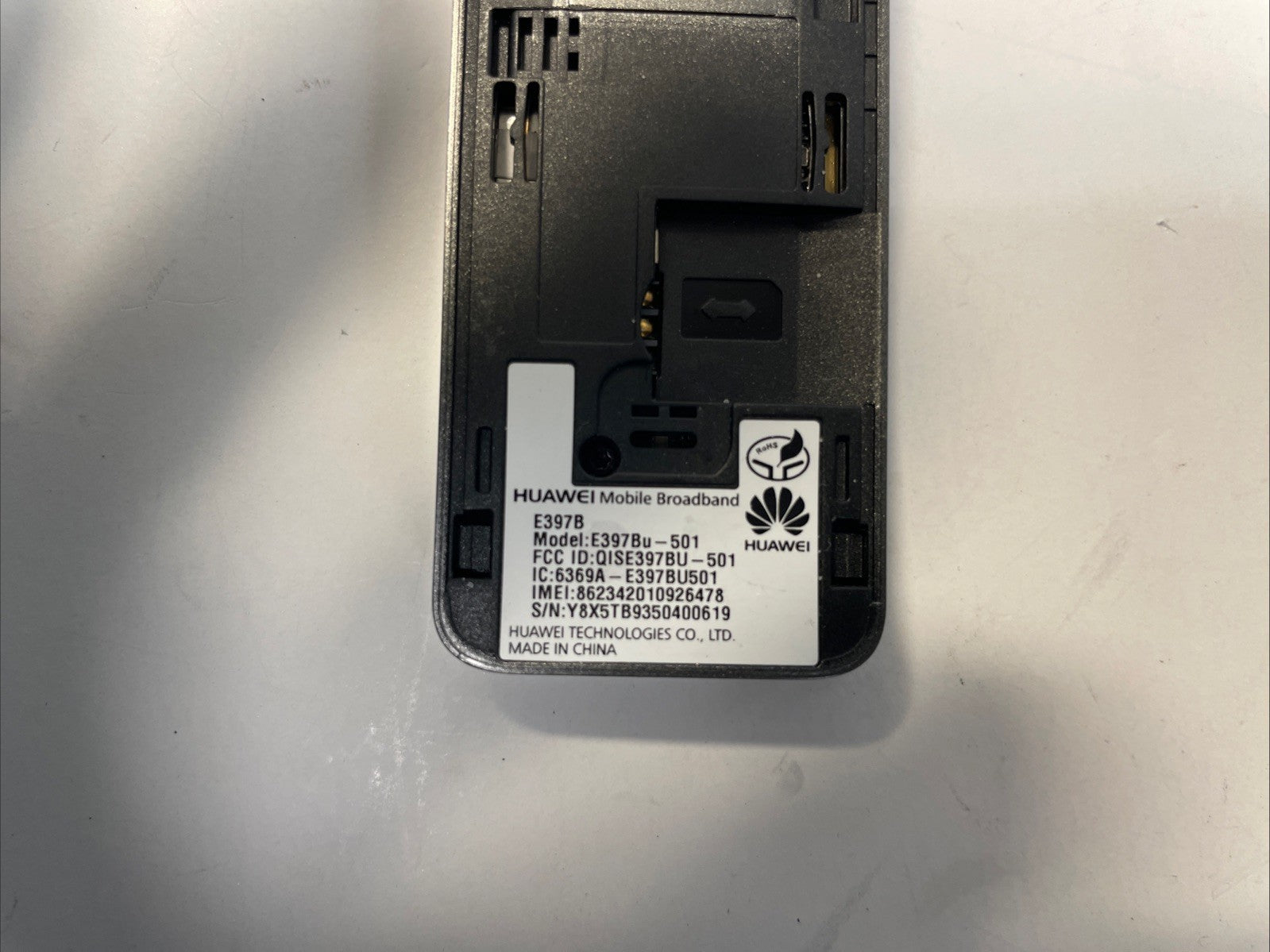 lot of 2 Huawei Mobile Broadband LTE USB Modem E397B（one lid missed） +